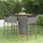 vidaXL Gartenbar Set 5-tlg. Grau