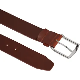 Tommy Hilfiger Herren Gürtel New Denton Belt 4,0 cm Ledergürtel, Braun (Dark Tan), 115 cm