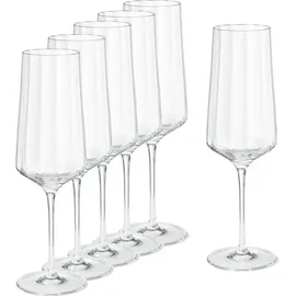 Georg Jensen BERNADOTTE Sektglas, Weingläser, Transparent