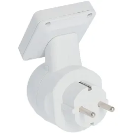 Unitec Energiekosten-Messgerät 180° drehbares Display weiß