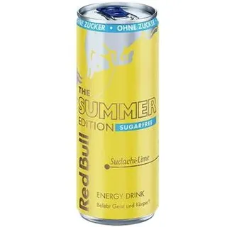 Red Bull Summer Edition 2026 Saduchi-Lime Sugarfree Energy Drink 250ml