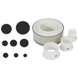Contacto Ausstecher, rund, glatt, Exoglas