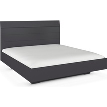 Rauch Futonbett »Bett Doppelbett Holzbett AGORDO«, mit hohem Kopfteil und schwebender Optik MADE IN GERMANY, grau