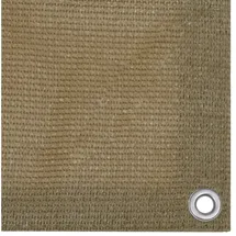 vidaXL Balkon-Sichtschutz 90 x 500 cm Taupe Polyethylen
