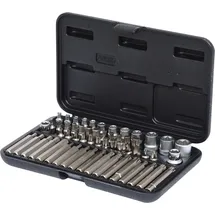 KS Tools 1/4+3/8+1/2 Torx-Steckschlüssel- und Bit-Satz 57-tlg.