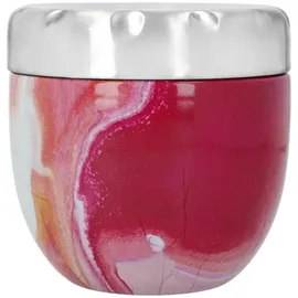 neuetischkultur Thermobehälter Marmoroptik rot 0,41 l