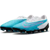 Nike Phantom GX Academy FG/MG Sneaker, Baltischblau Rosa Blast Weiß Laserblau, 42 EU