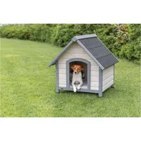 Trixie Hundehütte Cottage 71 x 77 x 76 cm Holz Grau