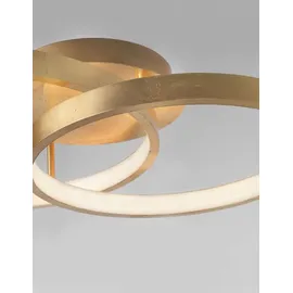 Nova Luce Deckenleuchte LEON - Gold