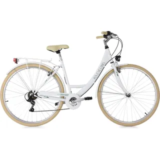 KS-Cycling KS Cycling Damenfahrrad Cityrad 6-Gänge Toskana 28'' Toscana weiß RH 48cm