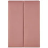 neu.haus Wandkissenset Carpino 2-tlg. Samt 90x30 cm Rosa [neu.haus]
