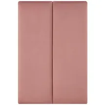 neu.haus Wandkissenset Carpino 2-tlg. Samt 90x30 cm Rosa [neu.haus]