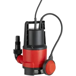 Haushalt International Schmutzwasserpumpe mit Schwimmer 8000 l/h Schmutzpartikel bis 25 mm