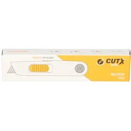 CutX 5x CUTX MULTICUT MAX X6060 Cuttermesser Sicherheitsmesser mit autom. Klingenrückzug