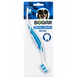Bogar Ergo Dual Brush Zahnbürste Hund 1 Stück Weiß