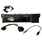 DSX Bluetooth USB Aux In SD Karten Radio passend für BMW E46 3er ab 1998 bis 2007