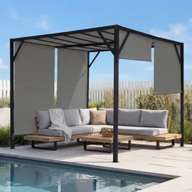 MCW Pergola Beja 3 x 3 m grau