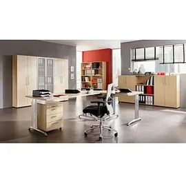 Hammerbacher Altus Rollcontainer 42,8 x 55,3 x 59,0 braun