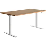 TOPSTAR Schreibtisch E-Table Buche / Weiß