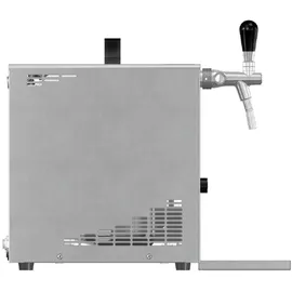 ich-zapfe Komplett Set - Zapfanlage, Bierkoffer, Durchlaufkühler, Bierzapfanlage PYGMY 25 1-leitig Trockenkühler, 35 Liter/h, Zapfkopf:Flach