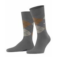 Burlington Herren Socken Edinburgh - Rautenmuster, Argyle, Clip, One Size, 40-46