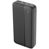MaxLife MXPB-02 Powerbank PD QC 20W Akkukapazität 20000mAh Externer Akku Ladegerät Schwarz
