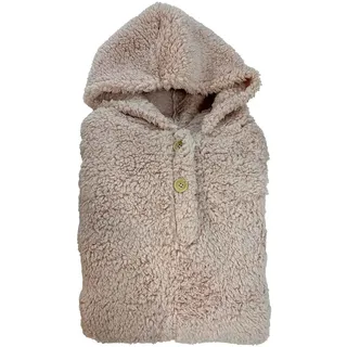 Antonio Kinder Kuschel Hoodie Teddy OneSize Taupe