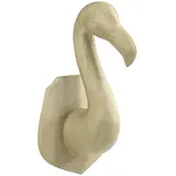 Décopatch Trophäe Flamingo Pappmaché 27 cm