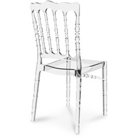 Acryl Ghost Plexiglas Vintage Hochzeit Stuhl Transparent Klar Durchsichtig. NEU