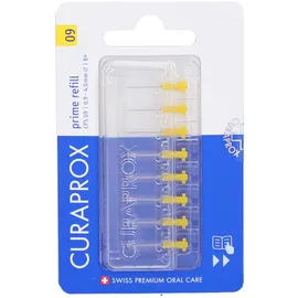 Curaprox CPS 09 Prime Interdentalbürsten gelb 0,9 mm Refill 8 St.