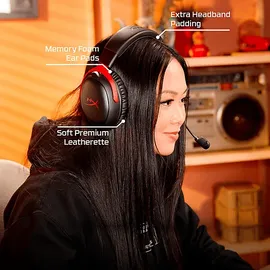 Kingston HyperX Cloud III S Wireless Schwarz-Rot