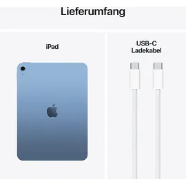 Apple iPad 11" (11. Generation 2025) 128 GB Wi-Fi Blau