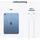 Apple iPad 11" (11. Generation 2025) 128 GB Wi-Fi Blau