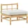 gardenson Cane Loungesofa bronze