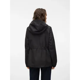 Vero Moda Parka VMPAISLEY PARKA JACKET NOOS mit Taillen-Kordelzug schwarz L (40)