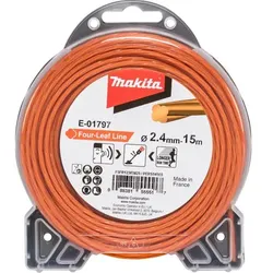 Makita E-01797 Mähfaden Four Leaf 2,4mmx15m