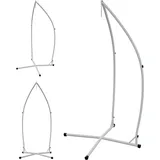 Hängestuhlgestell Metallgestell Hängeständer Hängegestell Metall universal 210cm bis 120kg weiß - Weiß