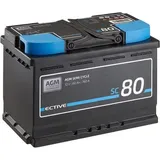 Ective SC 80 AGM Versorgungsbatterie 80Ah