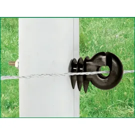 Kerbl Ringisolator m. metrischem, 80x6mm langem Gewinde,