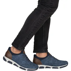 Rieker Slip-Ons Herren Blau/Braun 42