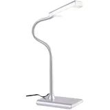 Lunartec LED-Schreibtischlampe Silber