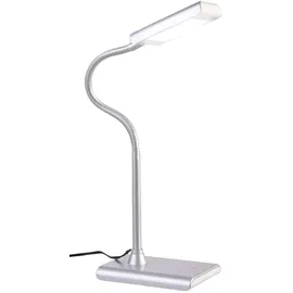 Lunartec LED-Schreibtischlampe Silber