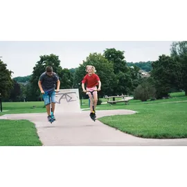 GLOBBER Alu Stuntscooter blau