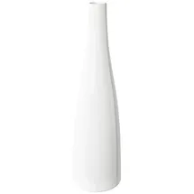 Gasper Vase H 205 cm VANUCI, H 20,5 cm - Weiß - Keramik