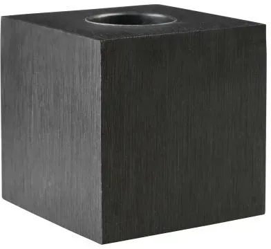 Tischleuchte Cubic E27 Aluminium Schwarz