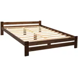 SPRINGOS Doppelbett mit Lattenrost Massivholz 167 x 205 cm