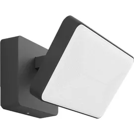 Philips Außenwandleuchte Aluminium 15,3 cm inkl. Bewegungsmelder schwarz