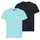 Chiemsee T-Shirt 2pack BOYS SHIRT (Packung, 2-tlg) 2er-Pack, Kurzarm, mit Rundhalsausschnitt, aus Baumwolle 146/152