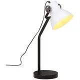 vidaXL Schreibtischlampe 25 W Weiß 17x17x60 cm E27 vidaXL