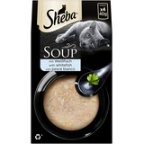 Sheba 40x 40g Multipack Sheba Classic Soup mit Weißfisch Katzenfutter nass